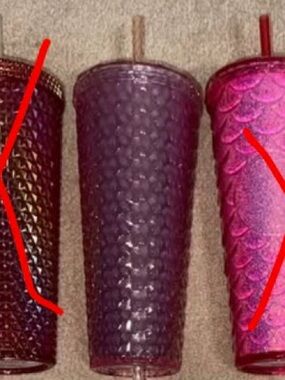 Stylish Purple Ombre Reusable Tumbler with Straw